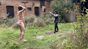 Outdoor Bullwhip Session