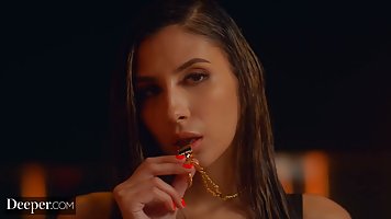 Stunning brunette Gianna Dior takes every inch of BBC