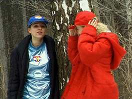 Lesbian teens partying