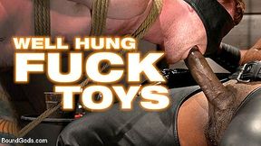 Well Hung Fuck Toys: Giant Dicks Dominate Tight Holes - KinkMen