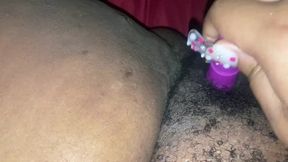 Kissing on this pussy under the blanket