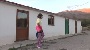 Washing Her Own Nappies