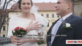 Bride gets plowed in front of groom by horny stud