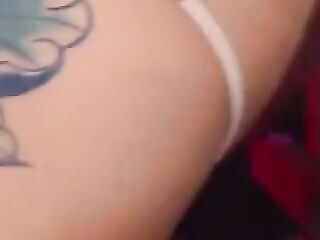 Self-slavery, Climax and Squirt with Mamie Donuts - 4K