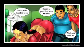 Savitha Tempts Him Vigorously