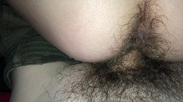 Naughty Couple Fucked in the Bus while the Driver Left for a While. Hairy Pussy Creampied