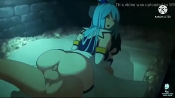 Aqua gets pounded