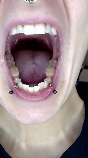 Big Wide Inside Both Girls Mouths