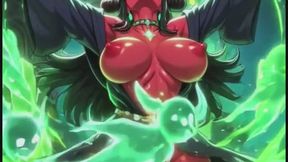 157. Demon with magic power (Ai animation)