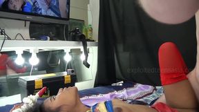 Exclusive Indonesian Amateur Tan Fucks in Cosplay, 3 Camera Positions, Masked Big Cock Piston Action, Cum on Body.