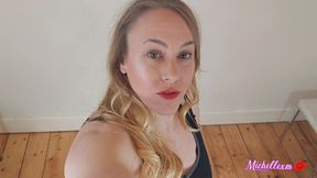 POV Muscle Girl Lifts You by the Throat with Her Huge Arms She Excites and Humiliates You