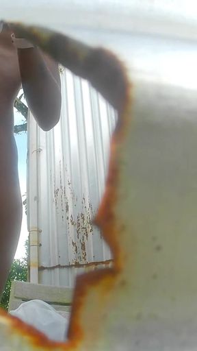 Jaw-dropping moment from "HOT HOLE IN CABIN"