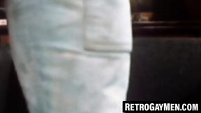 Muscular homos stroke before passionate bare fucking