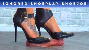Goddess Amber - Cum In Filth & Silence Under My Spikey Manolo Blahniks (D78) - Balls Cam