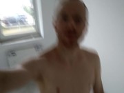 LanaTuls - Naked Electrician Walks in the House Under Construction Jerking and Cumming(ORIGINAL)