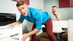 Steamy Hot Desk Scene: Jake Porter Colby Tuckers Wild Office Ride – 18+