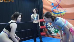 Asgerda vs Porshe - Female Competitive Wrestling Fight - C057 - FullHD