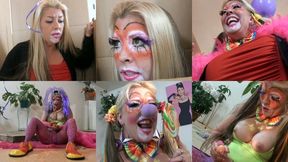 Trapped and Turned: A Jack in the Box Then a Clown with a Cock