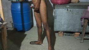 Indian Desi Boy Masterbation in Bathroom Solo