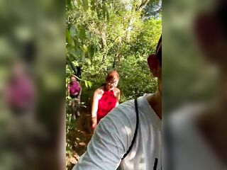 Cardio on the Itacolomi hill trail.