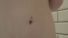 Shower Nipple Play and Masturbation
