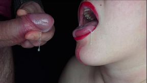 Deep and juicy bj Close Up 4k