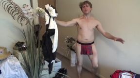 Irish Scottish Bagpipe Exotic Naked &amp;amp; Hard Dancer!