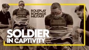 Soldier in Captivity (1080p) Gay Bondage - Gay Domination - Military - Ropes - Handcuffs - Tape Gag - Roleplay - BDSM