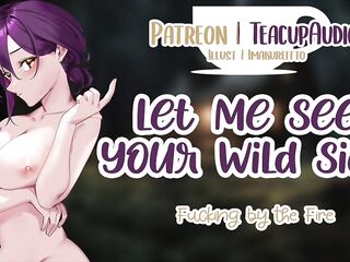 Let Me Watch Your Wild Side (F4M) (In nature's garb Hike) (Cabin Getaway) (Screwing by the Fire) ASMR Audio PORN