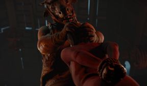 Ada Wong vs Brute Blowjob [SintheticR18] [4K]
