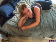 Stepmom comes home from yoga class wanting sex