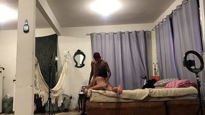 Bastidores do v&iacute_deo pegando a gostosa fortuna definida