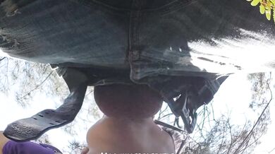 Backstage Surprise Blowjob and Deepthroat for the Cameraman