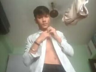 Young twink hot hunk boy cam show