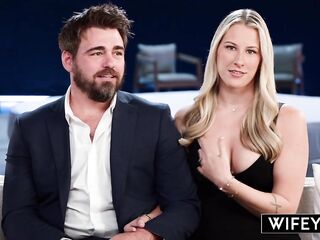 WIFEY BBC Hungry Golden-haired Country Hotwife Gets Dicked Down Hard In Front Of Hubby