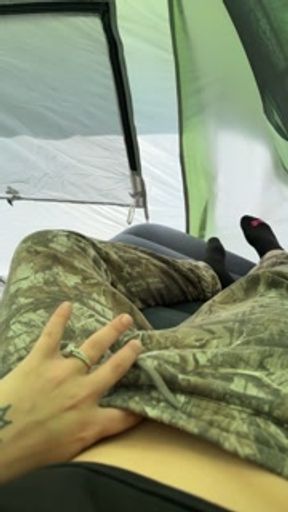 POV Morning Tent Sex and Camping with ME!