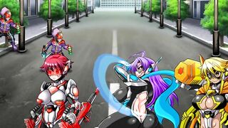 Police Signal [Hentai RPG game] Ep.one Incredible Sexy hero like a stunning cummed