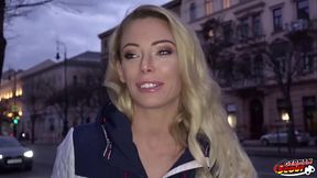 GERMAN SCOUT - BIG TITS FITNESS ABS MILF ISABELLE FUCK AT PICKUP CASTING