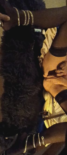 Masturbating on the pool table #2