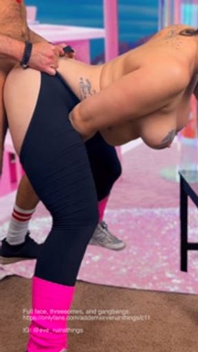 I made my own Barbie movie called, "Everyone Knows Big Tit, Brunette Barbie is the Sluttiest"