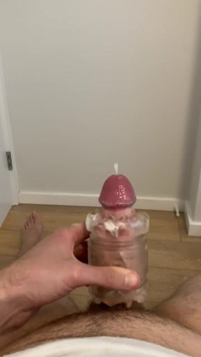 Quick Shot Fleshlight Makes Me Cum Quickly