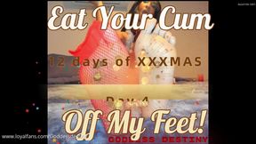 12 Days Of XXXMAS: Day 4 CEI Foot Surprise