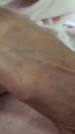Stepaunt Annette Talks While Giving High Arch Footjob