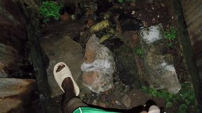 out to pee at night, but ended up masturbating in my room