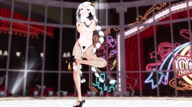 Hentai MMD - Snapping 紲星あかり 日燒逆バニー (Hazy)