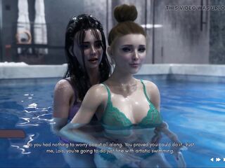Mrs Denvers 21 Wanda and Lois Spend Time at the Pool