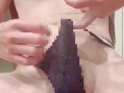 彼女に見られながら1週間我慢した最高のオナニー❤️大量射精【日本人素人HENTAI男性個人撮影2】