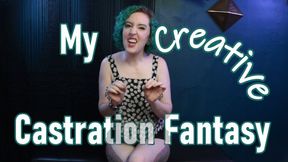 My Creative Castration Fantasy - Candid Femdom POV by Miss Faith Rae discussing BDSM CBT and Gelding - WITH CAPTIONS - HD 1080p MP4