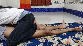 Slender Indian girl gets fucked and creampied by her boyfriend