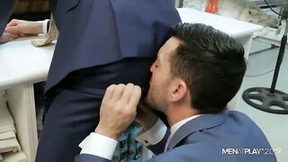 Watch the hottest muscle hunks get their asses reamed in a wild public anal frenzy